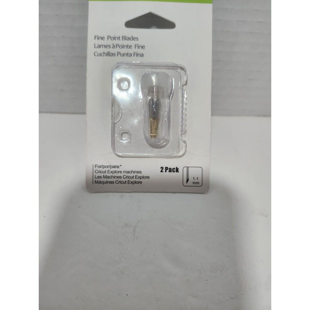 Fine Point Blade 1.1 MM New 2 Pack Cricut Explore